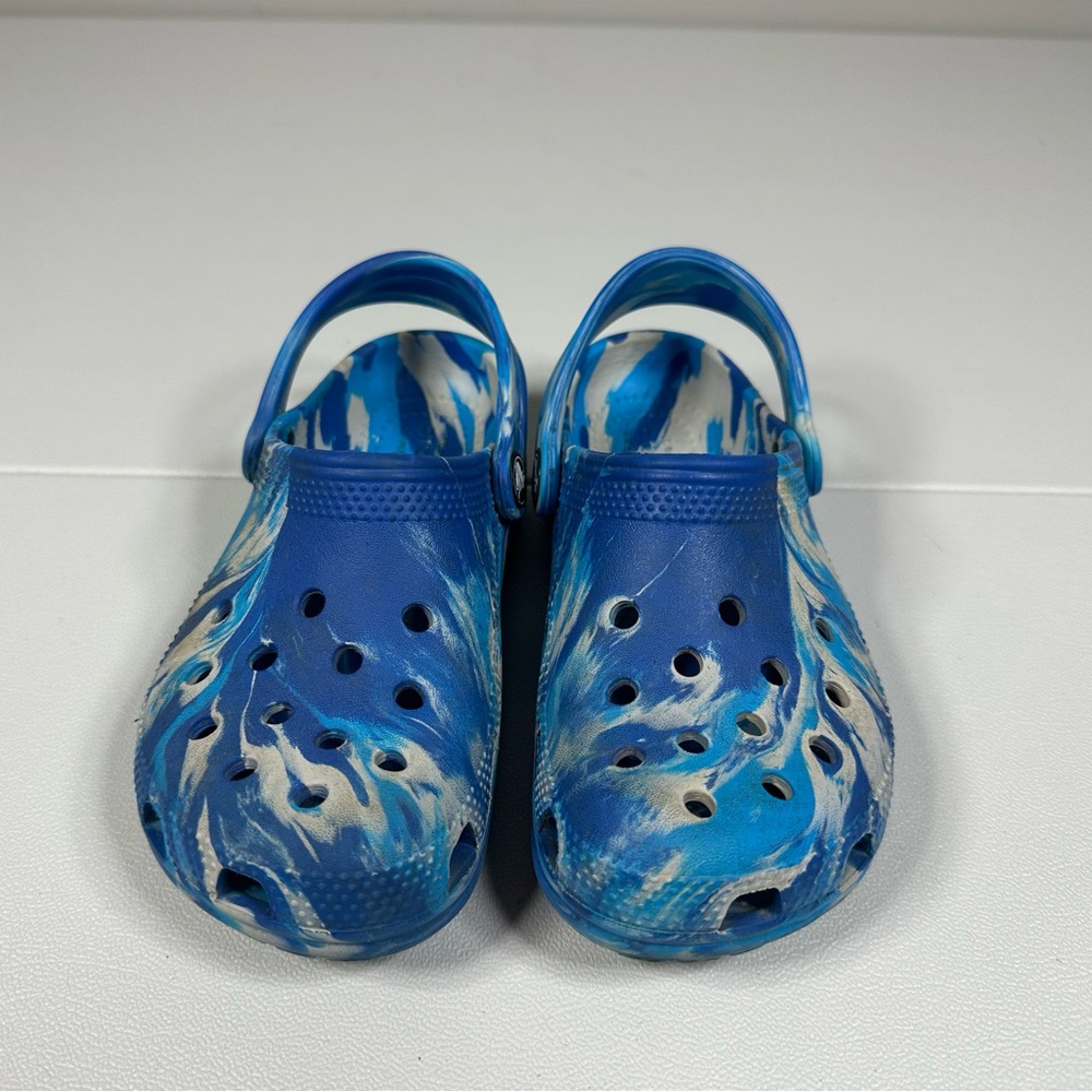 CROCS Kids’ Classic Marbled Tie Dye Clog - Picture 3 of 7